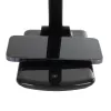 GLOBOSTAR® ONO 76533 Μοντέρνο Επιτραπέζιο Φωτιστικό Γραφείου με Ασύρματη Φόρτιση 10W 2A LED 3.5W 350lm 90° DC 5V με USB-C IP20 Ρυθμιζόμενο Λευκό CCT με Αφή 2700K/4500K/6000K Dimmable - Sanan SMD Chip - Μαύρο - Μ18 x Π12 x Υ36cm - 2 Χρόνια Εγγύηση