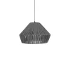 GLOBOSTAR® NUI 205-0066 Boho Κρεμαστό Φωτιστικό Οροφής με Ντουί 1 x E27 AC 220-240V IP20 - Γκρι - M60 x Π60 x Υ41cm GLOBOSTAR® NUI 205-0066 Boho Κρεμαστό Φωτιστικό Οροφής με Ντουί 1 x E27 AC 220-240V IP20 - Γκρι - M60 x Π60 x Υ41cm
