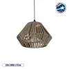 GLOBOSTAR® NUI 205-0067 Boho Κρεμαστό Φωτιστικό Οροφής με Ντουί 1 x E27 AC 220-240V IP20 - Μπεζ - M36 x Π36 x Υ27cm GLOBOSTAR® NUI 205-0067 Boho Κρεμαστό Φωτιστικό Οροφής με Ντουί 1 x E27 AC 220-240V IP20 - Μπεζ - M36 x Π36 x Υ27cm