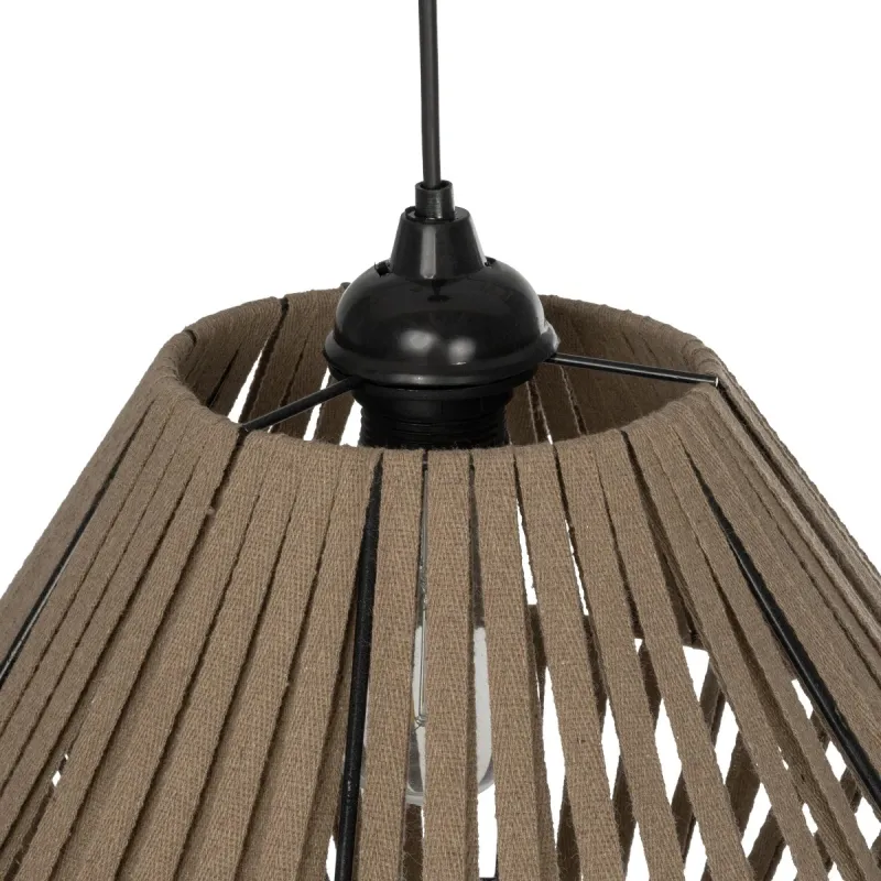 GLOBOSTAR® NUI 205-0067 Boho Κρεμαστό Φωτιστικό Οροφής με Ντουί 1 x E27 AC 220-240V IP20 - Μπεζ - M36 x Π36 x Υ27cm GLOBOSTAR® NUI 205-0067 Boho Κρεμαστό Φωτιστικό Οροφής με Ντουί 1 x E27 AC 220-240V IP20 - Μπεζ - M36 x Π36 x Υ27cm