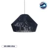 GLOBOSTAR® NUI 205-0072 Boho Κρεμαστό Φωτιστικό Οροφής με Ντουί 1 x E27 AC 220-240V IP20 - Μπλε - M60 x Π60 x Υ41cm GLOBOSTAR® NUI 205-0072 Boho Κρεμαστό Φωτιστικό Οροφής με Ντουί 1 x E27 AC 220-240V IP20 - Μπλε - M60 x Π60 x Υ41cm