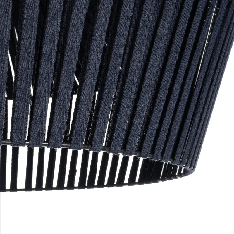 GLOBOSTAR® NUI 205-0072 Boho Κρεμαστό Φωτιστικό Οροφής με Ντουί 1 x E27 AC 220-240V IP20 - Μπλε - M60 x Π60 x Υ41cm GLOBOSTAR® NUI 205-0072 Boho Κρεμαστό Φωτιστικό Οροφής με Ντουί 1 x E27 AC 220-240V IP20 - Μπλε - M60 x Π60 x Υ41cm