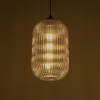 GLOBOSTAR® MELONI 206-0020 Μοντέρνο Κρεμαστό Φωτιστικό Οροφής με Ντουί 1 x E27 AC 220-240V IP20 - Mελί - Μ20 x Π20 x Υ38cm