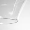 GLOBOSTAR® BALU 206-0042 Μοντέρνο Κρεμαστό Φωτιστικό Οροφής με Ντουί 1 x E27 AC 220-240V IP20 - Διάφανο - Μ20 x Π20 x Υ31cm