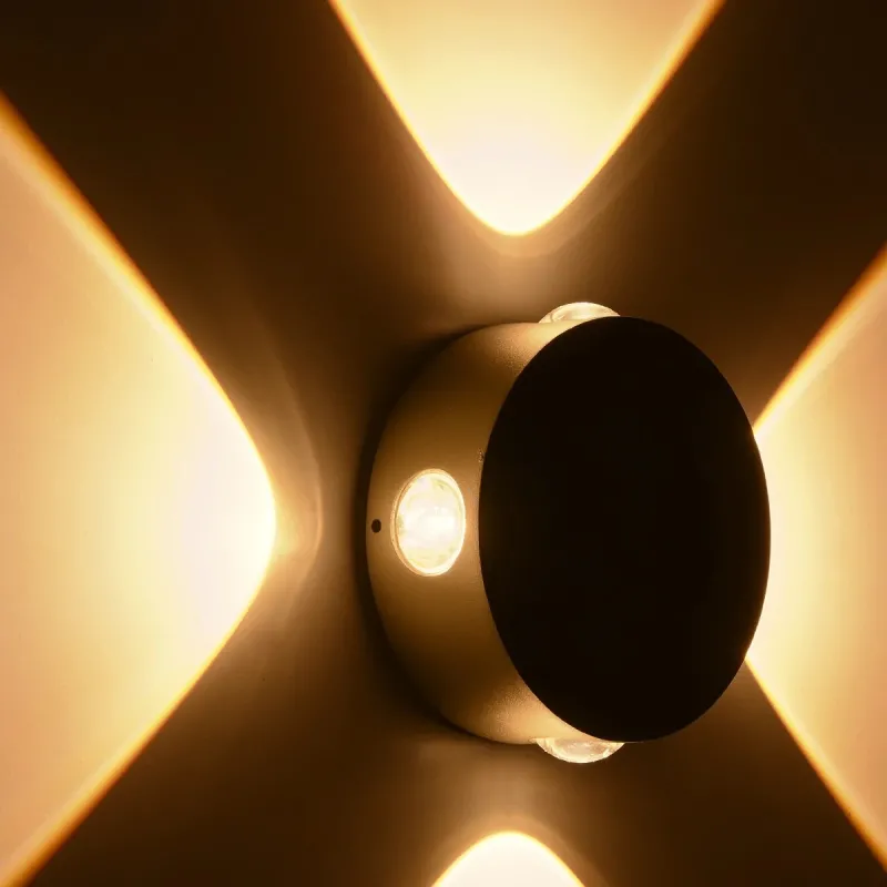 kelvo® ARKOS KLV-101-0108 Φωτιστικό Τοίχου / Απλίκα LED 8W 840lm 15° AC 220-240V Αδιάβροχο IP65 Θερμό Λευκό 2700K - CREE SMD Chip & TÜV SÜD Driver - Γκρι Ανθρακί Ματ - Μ13 x Π5.5 x Υ13cm - 5 Χρόνια Εγγύηση
