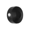 kelvo® ARKOS KLV-101-0107 Φωτιστικό Τοίχου / Απλίκα LED 8W 840lm 15° AC 220-240V Αδιάβροχο IP65 Θερμό Λευκό 2700K - CREE SMD Chip & TÜV SÜD Driver - Μαύρο Ματ - Μ13 x Π5.5 x Υ13cm - 5 Χρόνια Εγγύηση