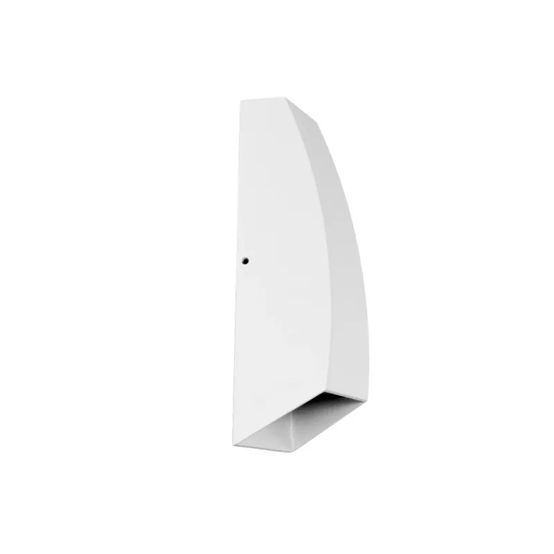 kelvo® FLUX KLV-101-0121 Φωτιστικό Τοίχου / Απλίκα LED 6W 750lm 30° AC 220-240V Αδιάβροχο IP65 Θερμό Λευκό 2700K - Bridgelux COB Chip & TÜV SÜD Driver - Λευκό Ματ - Μ5 x Π8.5 x Υ17cm - 5 Χρόνια Εγγύηση