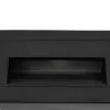 kelvo® STEPART KLV-101-0080 Χωνευτό Φωτιστικό Σκαλοπατιού / Διαδρόμου LED 3W 375lm 45° AC 220-240V Αδιάβροχο IP65 Θερμό Λευκό 2700K - Lumileds SMD Chip & TÜV SÜD Driver - Μαύρο Ματ - Μ10.5 x Π4.5 x Υ6cm / Q9.1 x 4.5cm - 5 Χρόνια Εγγύηση