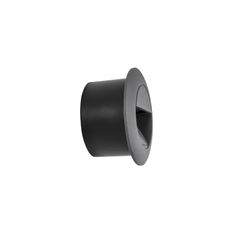 kelvo® STEPART KLV-101-0075 Χωνευτό Φωτιστικό Σκαλοπατιού / Διαδρόμου LED 3W 375lm 45° AC 220-240V Αδιάβροχο IP65 Θερμό Λευκό 2700K - Lumileds SMD Chip & TÜV SÜD Driver - Γκρι Ανθρακί Ματ - Μ8.3 x Π4.5 x Υ8.3cm / Q6.6 x 6.6cm - 5 Χρόνια Εγγύηση