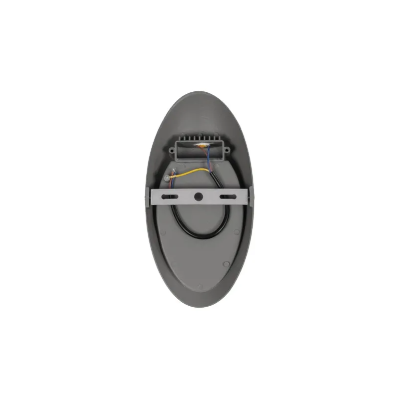 kelvo® STEPART KLV-101-0102 Φωτιστικό Σκαλοπατιού / Διαδρόμου LED 3W 375lm 45° AC 220-240V Αδιάβροχο IP65 Θερμό Λευκό 2700K - Lumileds SMD Chip & TÜV SÜD Driver - Γκρι Ανθρακί Ματ - Μ13 x Π5.5 x Υ26cm - 5 Χρόνια Εγγύηση
