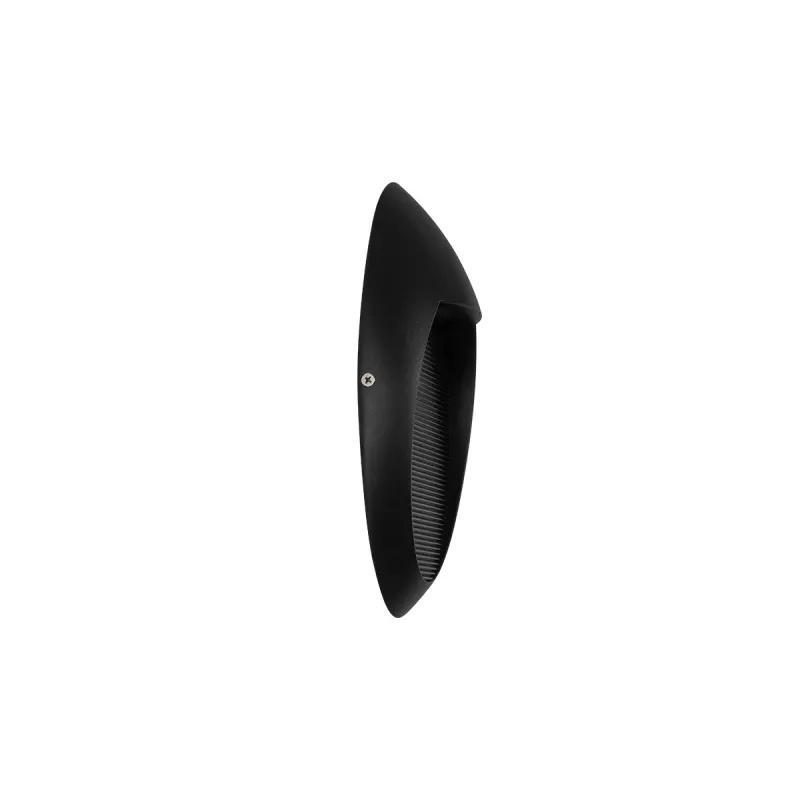 kelvo® STEPART KLV-101-0101 Φωτιστικό Σκαλοπατιού / Διαδρόμου LED 3W 375lm 45° AC 220-240V Αδιάβροχο IP65 Θερμό Λευκό 2700K - Lumileds SMD Chip & TÜV SÜD Driver - Μαύρο Ματ - Μ13 x Π5.5 x Υ26cm - 5 Χρόνια Εγγύηση