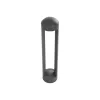 kelvo® GREMO KLV-101-0122 Φωτιστικό Κολωνάκι Κήπου LED 7W 875lm 45° AC 220-240V Αδιάβροχο IP65 Θερμό Λευκό 2700K - Bridgelux COB Chip & TÜV SÜD Driver - Γκρι Ανθρακί Ματ - Μ10.8 x Π10.8 x Υ50cm - 5 Χρόνια Εγγύηση