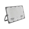 GLOBOSTAR® LUMOVOX 73069 Προβολέας LED 300W 15000lm 120° DC 5V με Φωτοβολταϊκό Panel 5V 20W & Επαναφορτιζόμενη Μπαταρία Li-ion 3.2V 15000mAh Αδιάβροχο IP67 Ψυχρό Λευκό 6000K - 360 x SMD2835 Sanan Chip - Γκρι Ανθρακί - Μ37 x Π7.5 x Υ27cm - 2 Χρόνια Εγγ