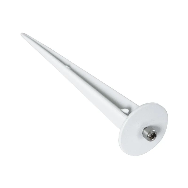 kelvo® GARDELINI KLV-101-0003 Φωτιστικό Σποτ Κήπου για Φυτά & Δέντρα με Καρφωτή Βάση για Λάμπα MR16 με Ντουί GU10 AC 220-240V Αδιάβροχο IP65 - Λευκό Ματ - Μ10 x Π10 x Υ30cm