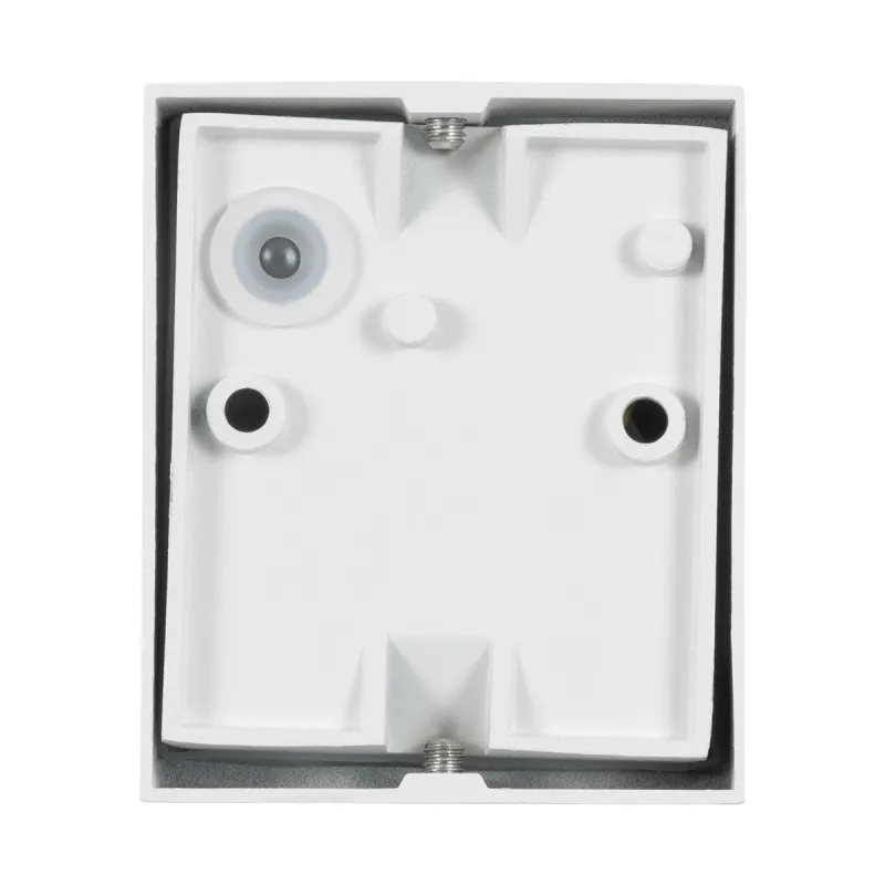 kelvo® BURANO KLV-101-0020 Φωτιστικό Τοίχου / Απλίκα για Λάμπα MR16 με Ντουί GU10 AC 220-240V Αδιάβροχο IP65 - Λευκό Ματ - Μ8 x Π8 x Υ7cm