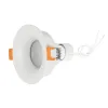 kelvo® LAMDA KLV-101-0045 Χωνευτό Φωτιστικό Downlight Σποτ Μπάνιου για Λάμπα MR16 με Ντουί GU10 AC 220-240V Αδιάβροχο IP65 - Λευκό Ματ - Μ8.5 x Π8.5 x Υ3.5cm / Q7.5cm
