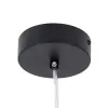 kelvo® CANAL KLV-101-0073 Κρεμαστό Φωτιστικό Οροφής LED 7W 700lm 36° AC 220-240V IP20 Θερμό Λευκό 2700K - Bridgelux COB Chip & TÜV SÜD Driver - Μαύρο Ματ - Μ4 x Π4 x Υ80cm - 5 Χρόνια Εγγύηση