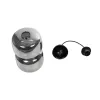 GLOBOSTAR® PIAGE 206-0036 Μοντέρνο Κρεμαστό Φωτιστικό Οροφής με Ντουί 1 x E27 AC 220-240V IP20 - Μαύρο Φιμέ - Μ18 x Π18 x Υ31cm