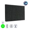 GLOBOSTAR® MODULCO 90381 Module Πλακίδιο Κυλιόμενης Ψηφιακής Επιγραφής/Οθόνης 32x16cm P10 LED 40W Nits ≥5500cd/㎡ DC 5V Αδιάβροχο IP65 Πράσινο - Μ32 x Π1.5 x Υ16cm - 2 Χρόνια Εγγύηση