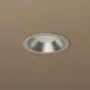 kelvo® SIGMA KLV-101-0043 Χωνευτό Φωτιστικό Downlight Σποτ Μπάνιου για Λάμπα MR16 με Ντουί GU10 AC 220-240V Αδιάβροχο IP65 - Νίκελ Βούρτσας - Μ8.5 x Π8.5 x Υ4.4cm / Q7.5cm