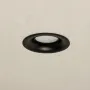 kelvo® LAMDA KLV-101-0044 Χωνευτό Φωτιστικό Downlight Σποτ Μπάνιου για Λάμπα MR16 με Ντουί GU10 AC 220-240V Αδιάβροχο IP65 - Μαύρο Ματ - Μ8.5 x Π8.5 x Υ3.5cm / Q7.5cm