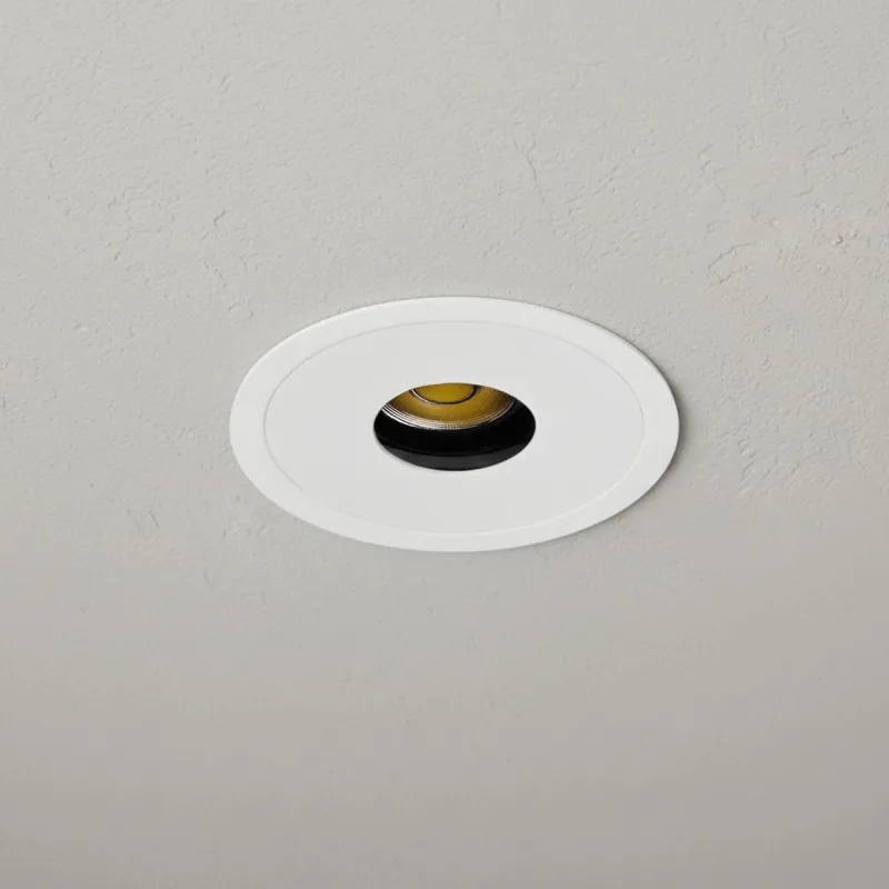 kelvo® PINADO KLV-101-0129 Χωνευτό Φωτιστικό Downlight Σποτ LED 7W 875lm 15° AC 220-240V IP20 Φυσικό Λευκό 4500K - Bridgelux COB Chip & TÜV SÜD Driver - Λευκό Ματ - Μ8.3 x Π8.3 x Υ8.2cm / Q7.3cm - 5 Χρόνια Εγγύηση