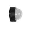 kelvo® NEXA KLV-101-0248 Φωτιστικό Τοίχου / Απλίκα LED 6W 600lm 180° AC 220-240V Αδιάβροχο IP65 Θερμό Λευκό 2700K - Sanan SMD Chip & TÜV SÜD Driver - Μαύρο Ματ - Μ11 x Π8.5 x Υ11cm - 5 Χρόνια Εγγύηση