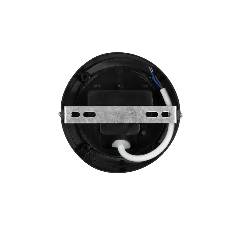 kelvo® NEXA KLV-101-0248 Φωτιστικό Τοίχου / Απλίκα LED 6W 600lm 180° AC 220-240V Αδιάβροχο IP65 Θερμό Λευκό 2700K - Sanan SMD Chip & TÜV SÜD Driver - Μαύρο Ματ - Μ11 x Π8.5 x Υ11cm - 5 Χρόνια Εγγύηση