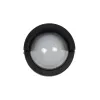 kelvo® NEXA KLV-101-0252 Φωτιστικό Τοίχου / Απλίκα LED 6W 600lm 180° AC 220-240V Αδιάβροχο IP65 Θερμό Λευκό 2700K - Sanan SMD Chip & TÜV SÜD Driver - Μαύρο Ματ - Μ11 x Π9 x Υ11cm - 5 Χρόνια Εγγύηση