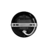 kelvo® NEXA KLV-101-0252 Φωτιστικό Τοίχου / Απλίκα LED 6W 600lm 180° AC 220-240V Αδιάβροχο IP65 Θερμό Λευκό 2700K - Sanan SMD Chip & TÜV SÜD Driver - Μαύρο Ματ - Μ11 x Π9 x Υ11cm - 5 Χρόνια Εγγύηση