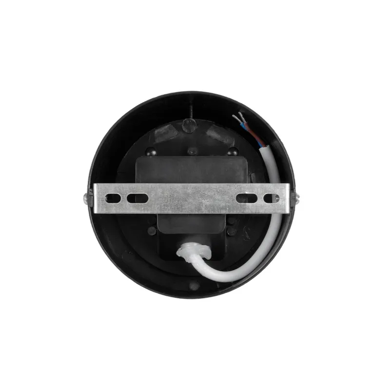 kelvo® NEXA KLV-101-0252 Φωτιστικό Τοίχου / Απλίκα LED 6W 600lm 180° AC 220-240V Αδιάβροχο IP65 Θερμό Λευκό 2700K - Sanan SMD Chip & TÜV SÜD Driver - Μαύρο Ματ - Μ11 x Π9 x Υ11cm - 5 Χρόνια Εγγύηση