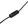 GLOBOSTAR® PYRAMID 204-0058 Μοντέρνο Επιτραπέζιο Φωτιστικό Πορτατίφ με Ντουί 1 x E27 AC 220-240V IP20 - Μαύρο - Μ22 x Π22 x Υ30cm