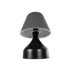GLOBOSTAR® MICKEY 204-0059 Μοντέρνο Επιτραπέζιο Φωτιστικό Πορτατίφ με Ντουί 1 x E27 AC 220-240V IP20 - Μαύρο - Μ22 x Π22 x Υ30cm