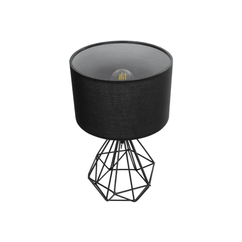 GLOBOSTAR® DIAMOND 204-0083 Μοντέρνο Επιτραπέζιο Φωτιστικό Πορτατίφ με Ντουί 1 x E27 AC 220-240V IP20 - Μαύρο - Μ24,5 x Π24,5 x Υ40cm GLOBOSTAR® DIAMOND 204-0083 Μοντέρνο Επιτραπέζιο Φωτιστικό Πορτατίφ με Ντουί 1 x E27 AC 220-240V IP20 - Μαύρο - Μ24,5 x Π24,5 x Υ40cm