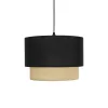 GLOBOSTAR® BIGGIE 204-0098 Μοντέρνο Κρεμαστό Φωτιστικό Οροφής με Ντουί 1 x E27 AC 220-240V IP20 - Μαύρο & Μπεζ - Μ30 x Π30 x Υ23,5cm GLOBOSTAR® BIGGIE 204-0098 Μοντέρνο Κρεμαστό Φωτιστικό Οροφής με Ντουί 1 x E27 AC 220-240V IP20 - Μαύρο & Μπεζ - Μ30 x Π30 x Υ23,5cm