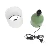 GLOBOSTAR® LOREN 204-0136 Μοντέρνο Επιτραπέζιο Φωτιστικό Πορτατίφ με Ντουί 1 x E14 AC 220-240V IP20 - Πράσινο & Μπεζ - Μ15,5 x Π15,5 x Υ33cm
