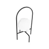 GLOBOSTAR® SPIDY 204-0139 Μοντέρνο Επιτραπέζιο Φωτιστικό Πορτατίφ με Ντουί 1 x E14 AC 220-240V IP20 - Μαύρο & Λευκό - Μ22 x Π20 x Υ38cm