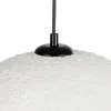 GLOBOSTAR® STONE 204-0176 Μοντέρνο Κρεμαστό Φωτιστικό Οροφής με Ντουί 1 x E27 AC 220-240V IP20 - Λευκό - Μ31.5 x Π35 x Υ26cm