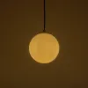 GLOBOSTAR® GLOBIDIO 204-0195 Μοντέρνο Κρεμαστό Φωτιστικό Οροφής με Ντουί 1 x E27 AC 220-240V IP20 - Χρύσο & Λευκό - Μ15 x Π15 x Υ15cm