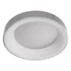 GLOBOSTAR® SALEM 61234 Μοντέρνο Φωτιστικό Οροφής LED 75W 8625lm 120° AC 220-240V IP20 Ρυθμιζόμενο Λευκό CCT με Χειριστήριο από 2700K έως 6000K Dimmable - Lumileds SMD Chip - Γκρι - Μ45 x Π45 x Υ9.5cm - 3 Χρόνια Εγγύηση