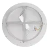 GLOBOSTAR® SALEM 61234 Μοντέρνο Φωτιστικό Οροφής LED 75W 8625lm 120° AC 220-240V IP20 Ρυθμιζόμενο Λευκό CCT με Χειριστήριο από 2700K έως 6000K Dimmable - Lumileds SMD Chip - Γκρι - Μ45 x Π45 x Υ9.5cm - 3 Χρόνια Εγγύηση