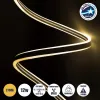 GLOBOSTAR® DOUBLESIDED 70482 Ταινία Neon Flex LED 12W/m 840lm/m 240° DC 24V Αδιάβροχο IP65 120 x SMD2835 Chip/m Θερμό Λευκό 2700K Dimmable - Sanan SMD Chip - Μ100 x Π0.8 x Υ1.6cm - 3 Χρόνια Εγγύηση
