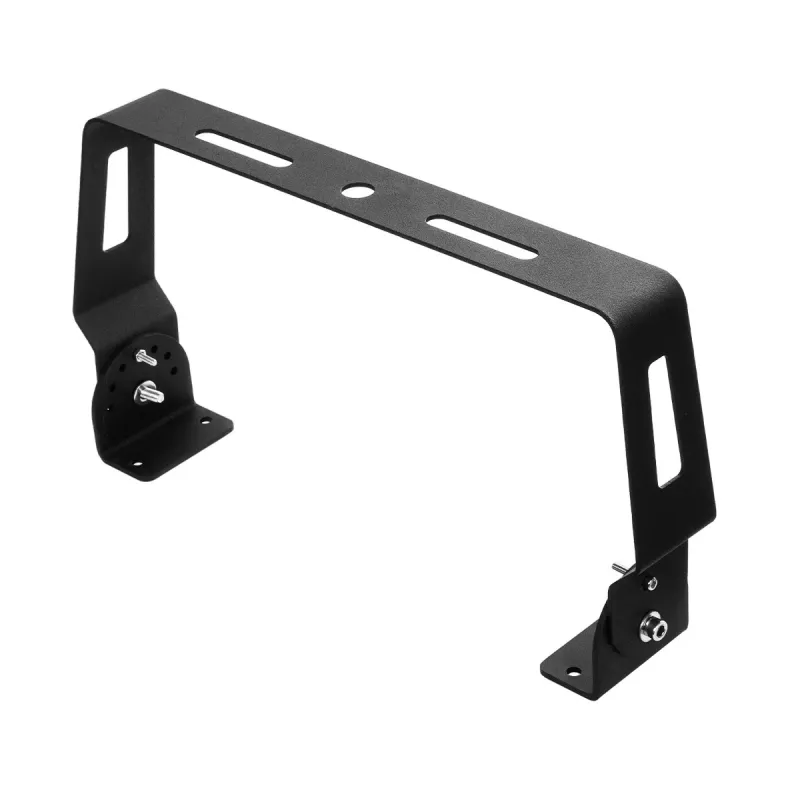 GloboStar® INDUSTRY 61508 Περιστρεφόμενη Βάση Στήριξης για Επαγγελματική Καμπάνα UFO High Bay - Μαύρο - Μ30 x Π5.5 x Υ15cm