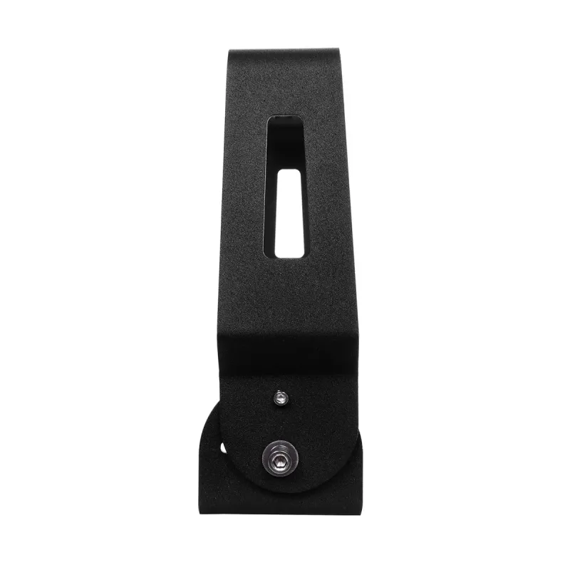 GloboStar® INDUSTRY 61508 Περιστρεφόμενη Βάση Στήριξης για Επαγγελματική Καμπάνα UFO High Bay - Μαύρο - Μ30 x Π5.5 x Υ15cm