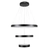 kelvo® NEMESIS KLV-101-0217 Κρεμαστό Φωτιστικό Οροφής LED 100W 10000lm 180° AC 220-240V IP20 Ρυθμιζόμενο Λευκό CCT με Χειριστήριο από 2700K έως 6000K Dimmable - Lumileds SMD Chip - Μαύρο Ματ - Μ60 x Π60 x Υ60cm - 3 Χρόνια Εγγύηση