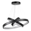 kelvo® NEMESIS KLV-101-0217 Κρεμαστό Φωτιστικό Οροφής LED 100W 10000lm 180° AC 220-240V IP20 Ρυθμιζόμενο Λευκό CCT με Χειριστήριο από 2700K έως 6000K Dimmable - Lumileds SMD Chip - Μαύρο Ματ - Μ60 x Π60 x Υ60cm - 3 Χρόνια Εγγύηση