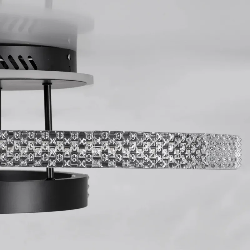 kelvo® DIAMOND KLV-101-0226 Φωτιστικό Οροφής LED 100W 10000lm 360° AC 220-240V IP20 Ρυθμιζόμενο Λευκό CCT με Χειριστήριο από 2700K έως 6000K Dimmable - Lumileds SMD Chip - Μαύρο Ματ - Μ80 x Π50 x Υ20cm - 3 Χρόνια Εγγύηση kelvo® DIAMOND KLV-101-0226 Φωτιστικό Οροφής LED 100W 10000lm 360° AC 220-240V IP20 Ρυθμιζόμενο Λευκό CCT με Χειριστήριο από 2700K έως 6000K Dimmable - Lumileds SMD Chip - Μαύρο Ματ - Μ80 x Π50 x Υ20cm - 3 Χρόνια Εγγύηση