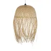 GLOBOSTAR® MANILA 00713 Boho Κρεμαστό Φωτιστικό Οροφής με Ντουί 1 x E27 AC 220-240V IP20 - Μπεζ - Μ50 x Π50 x Υ70cm