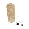 GLOBOSTAR® CALERO 01711 Boho Κρεμαστό Φωτιστικό Οροφής με Ντουί 1 x E27 AC 220-240V IP20 - Μπεζ - Μ30 x Π30 x Υ70cm