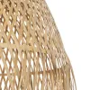 GLOBOSTAR® MANILA 01714 Boho Κρεμαστό Φωτιστικό Οροφής με Ντουί 1 x E27 AC 220-240V IP20 - Μπεζ - Μ45 x Π45 x Υ60cm